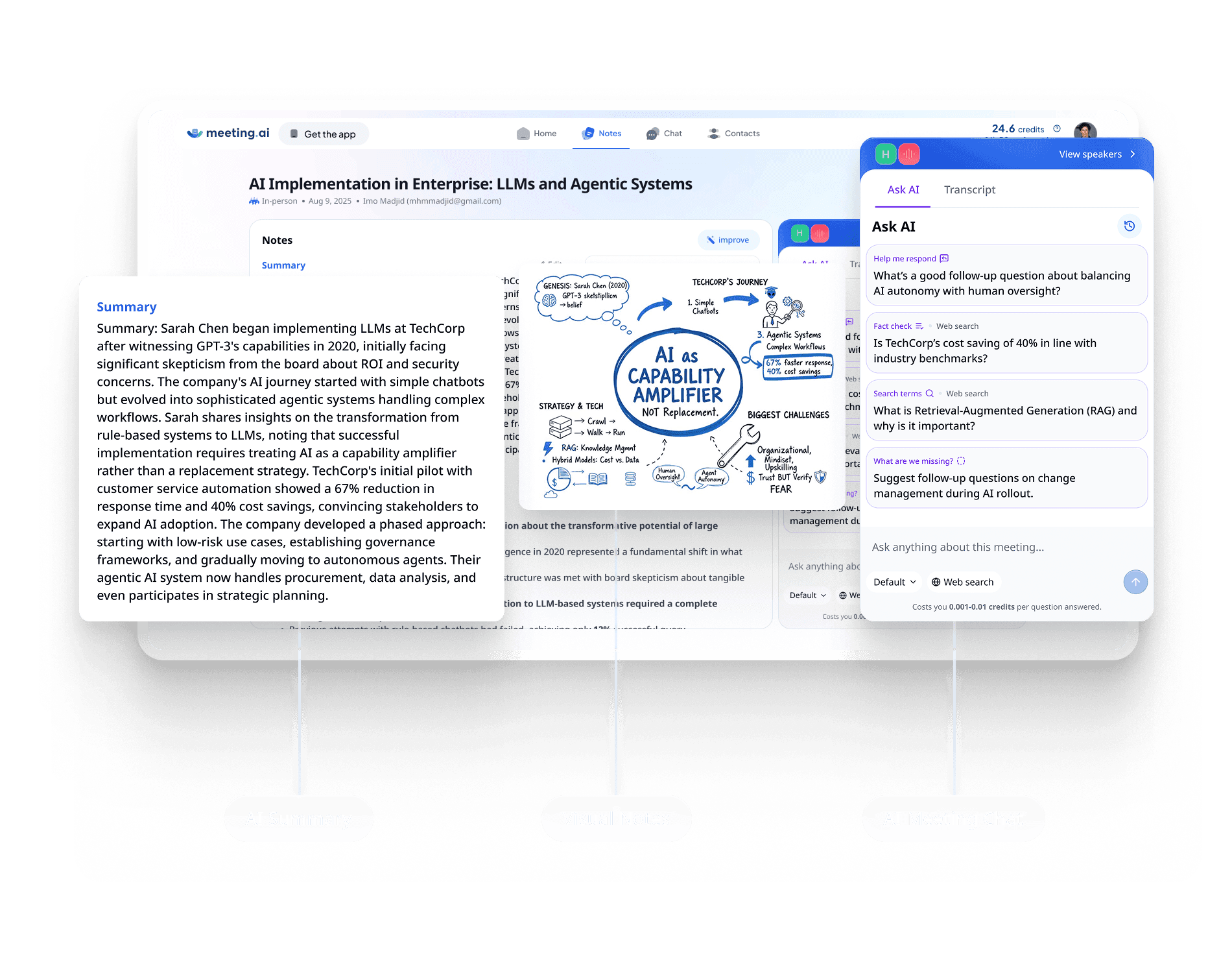 Meeting.ai Dashboard